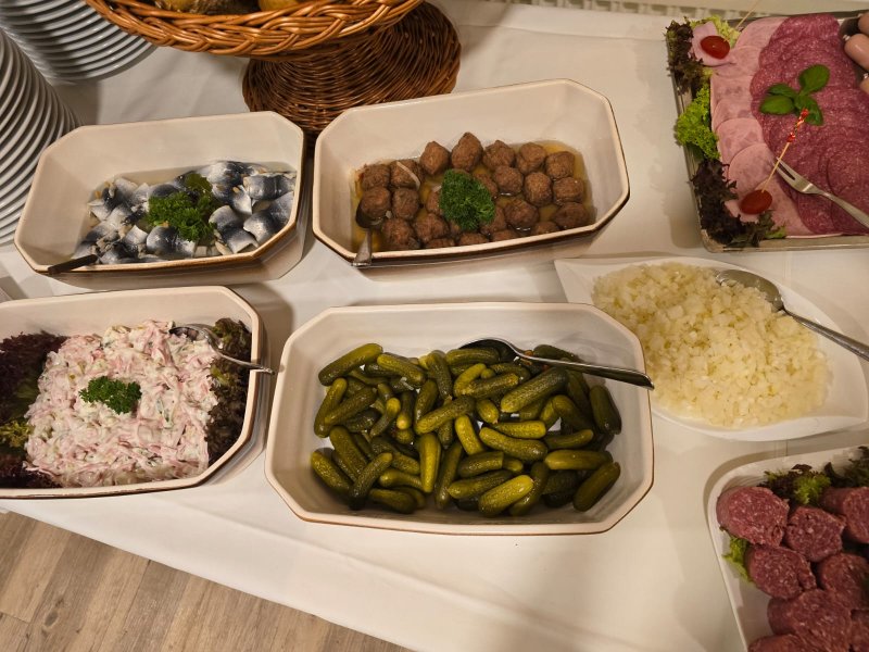 Buffet-Beilagen und Salate